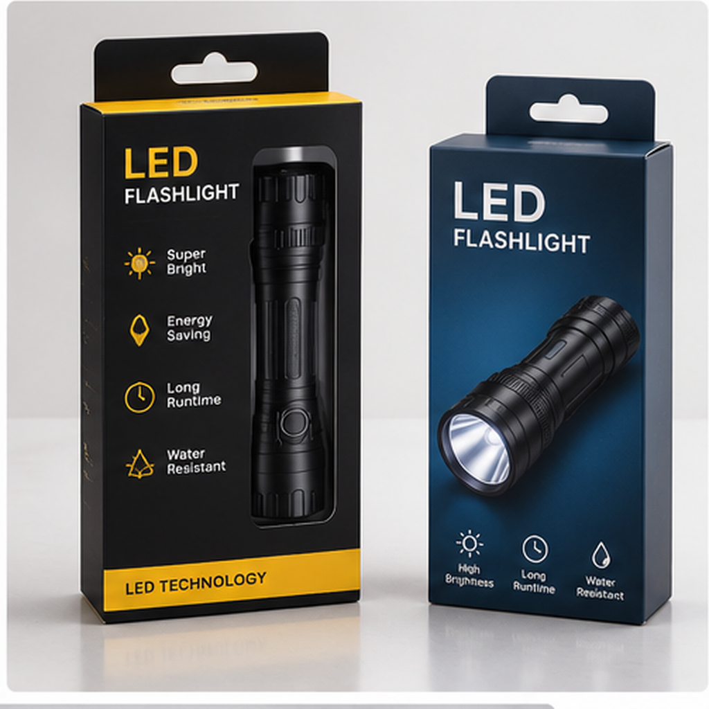 LED Flashlight Packaging