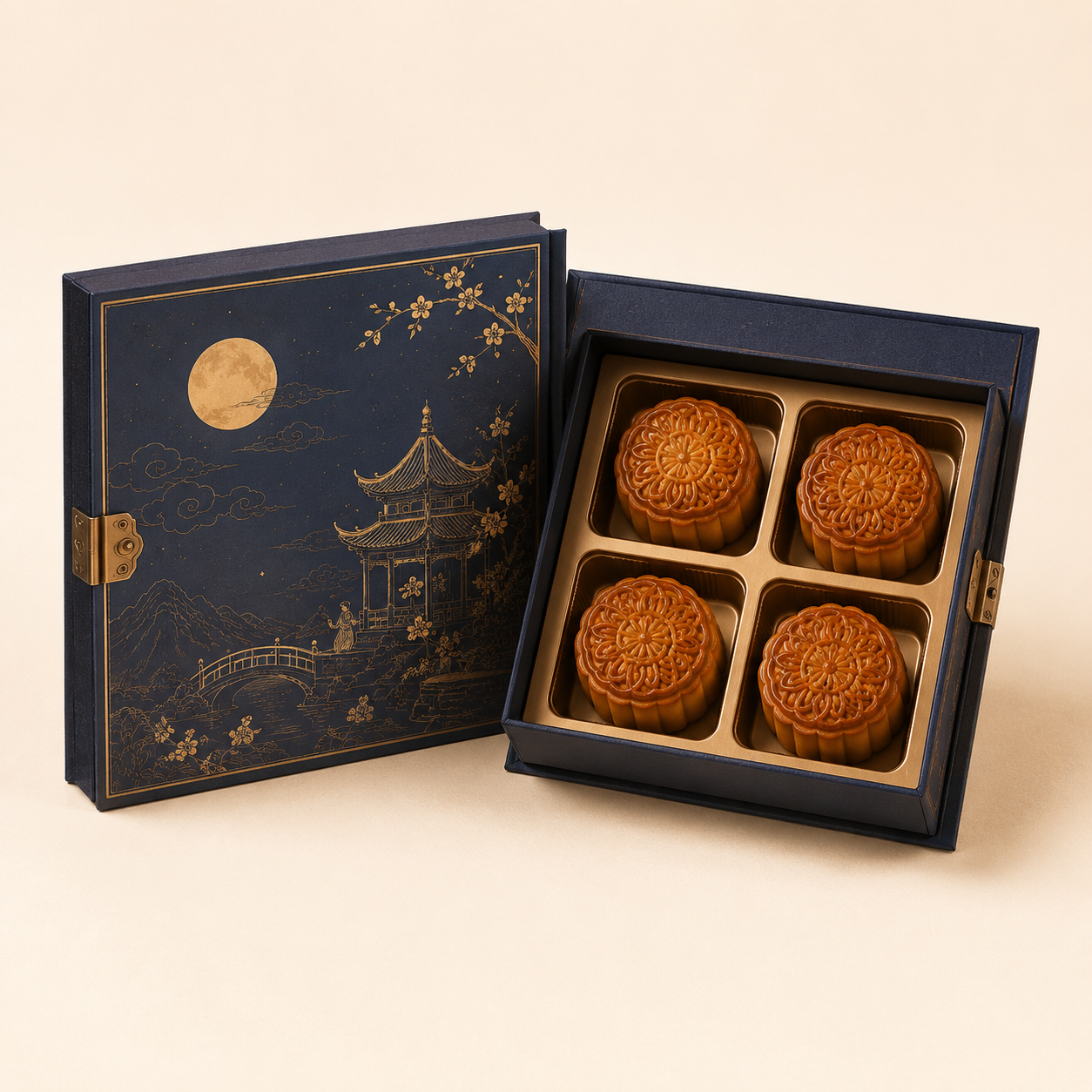 Book-Style Mooncake Boxes
