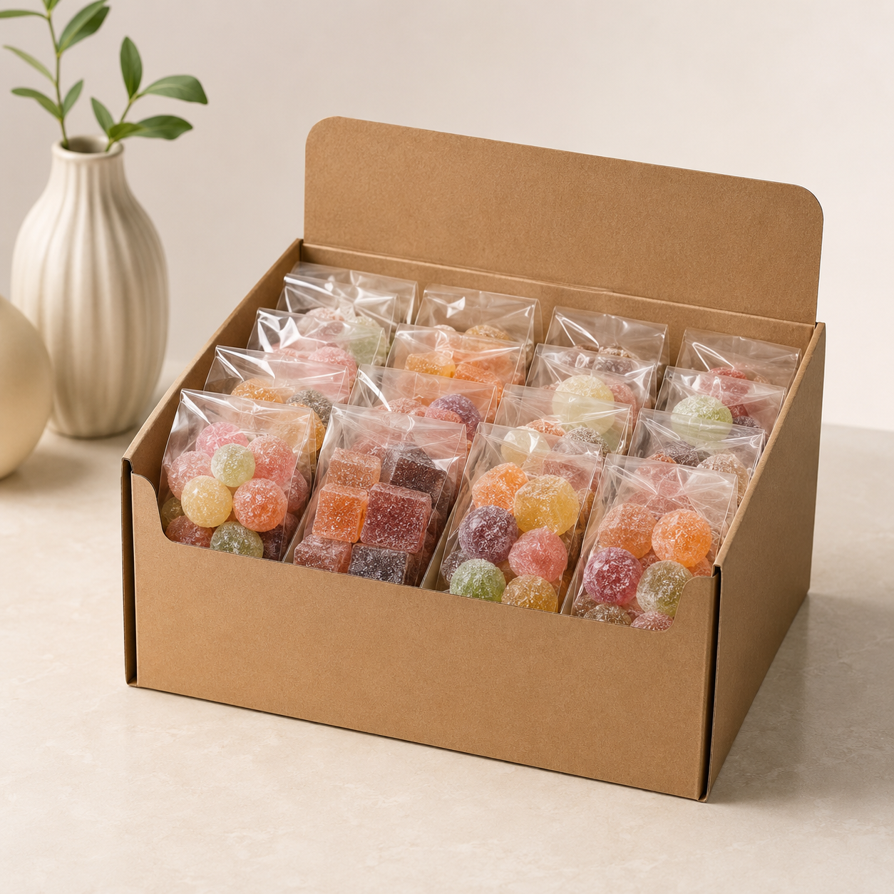 Candy display boxes