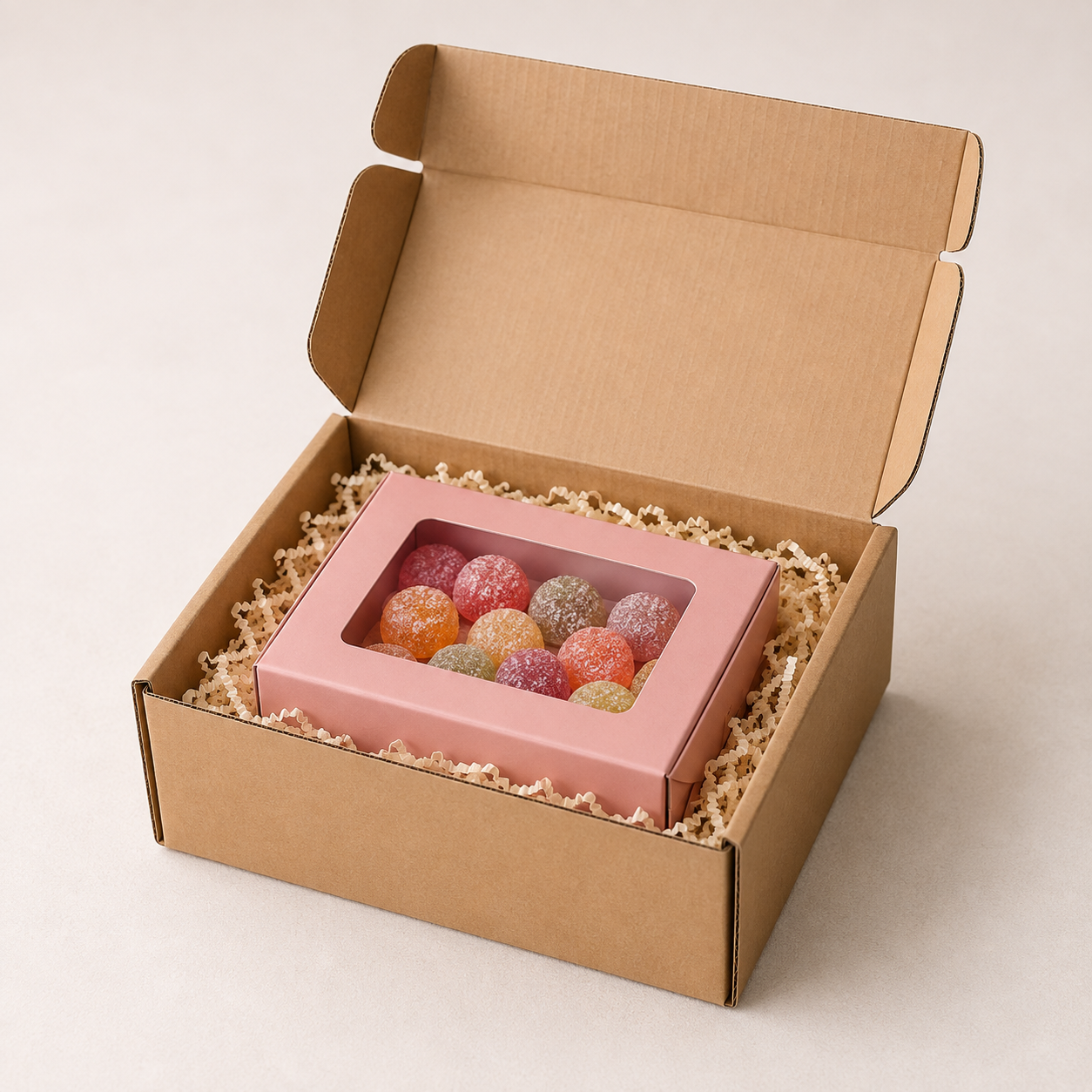 Candy gift shipping boxes