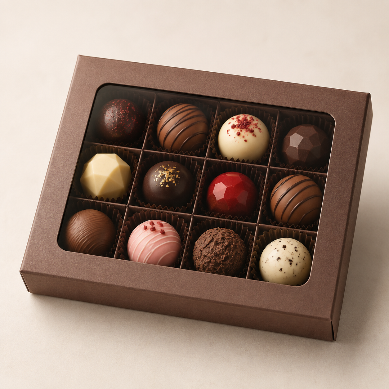 Chocolate Window Boxes
