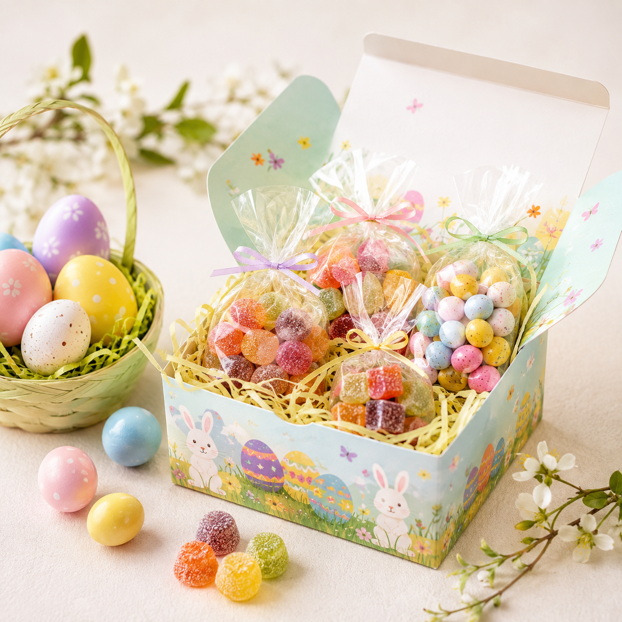 Easter candy boxes