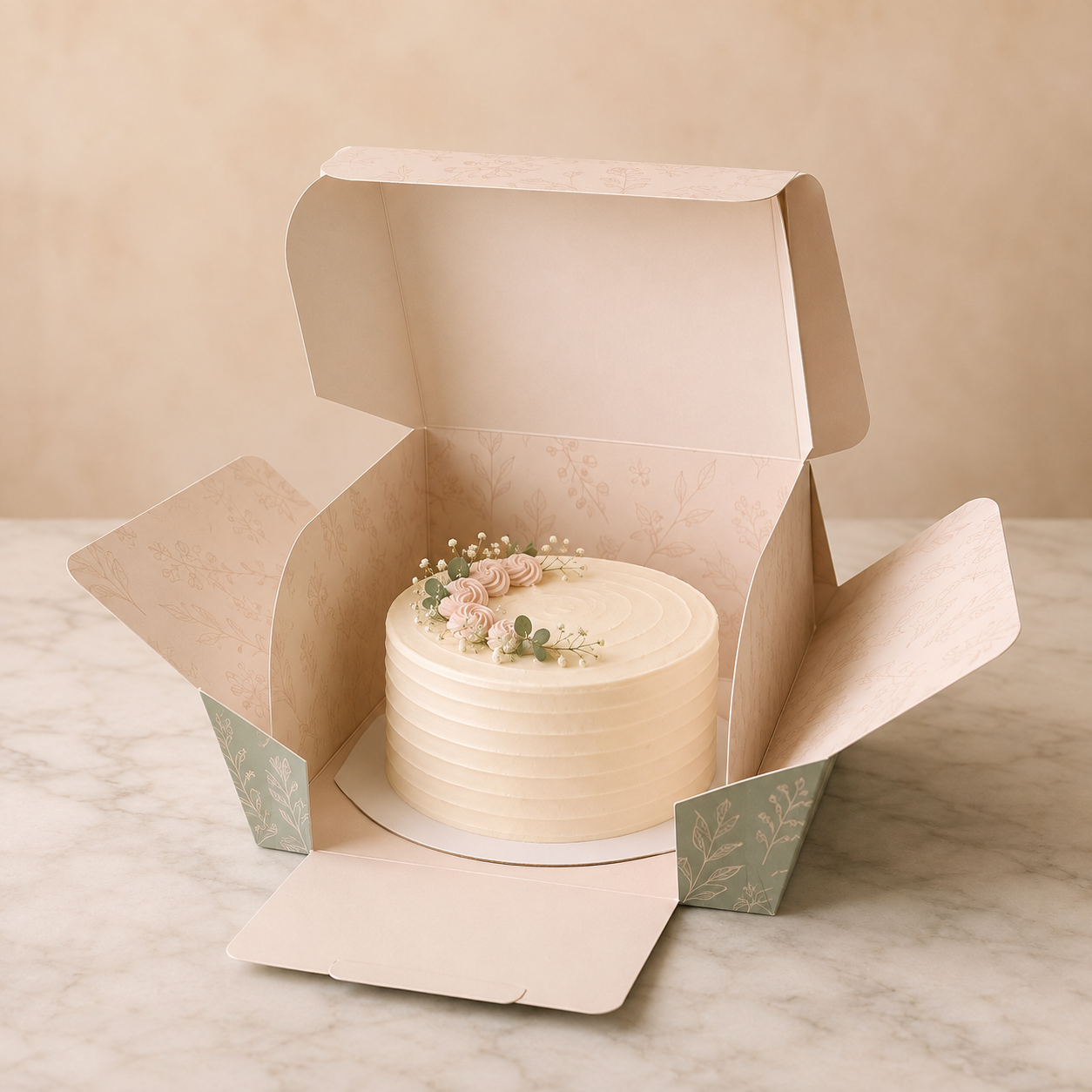 Folding Cake Boxes