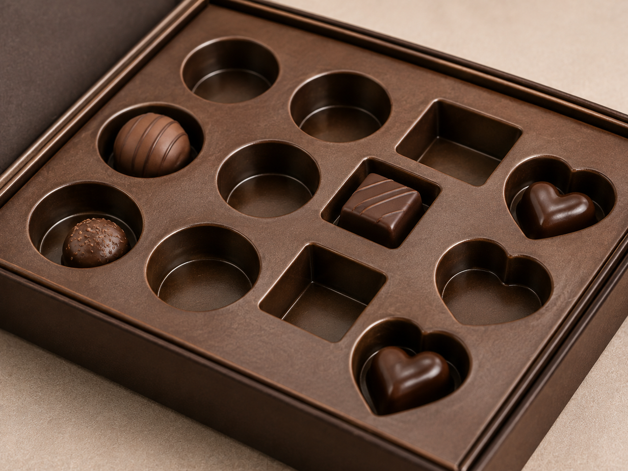 Individual Chocolate Cavities