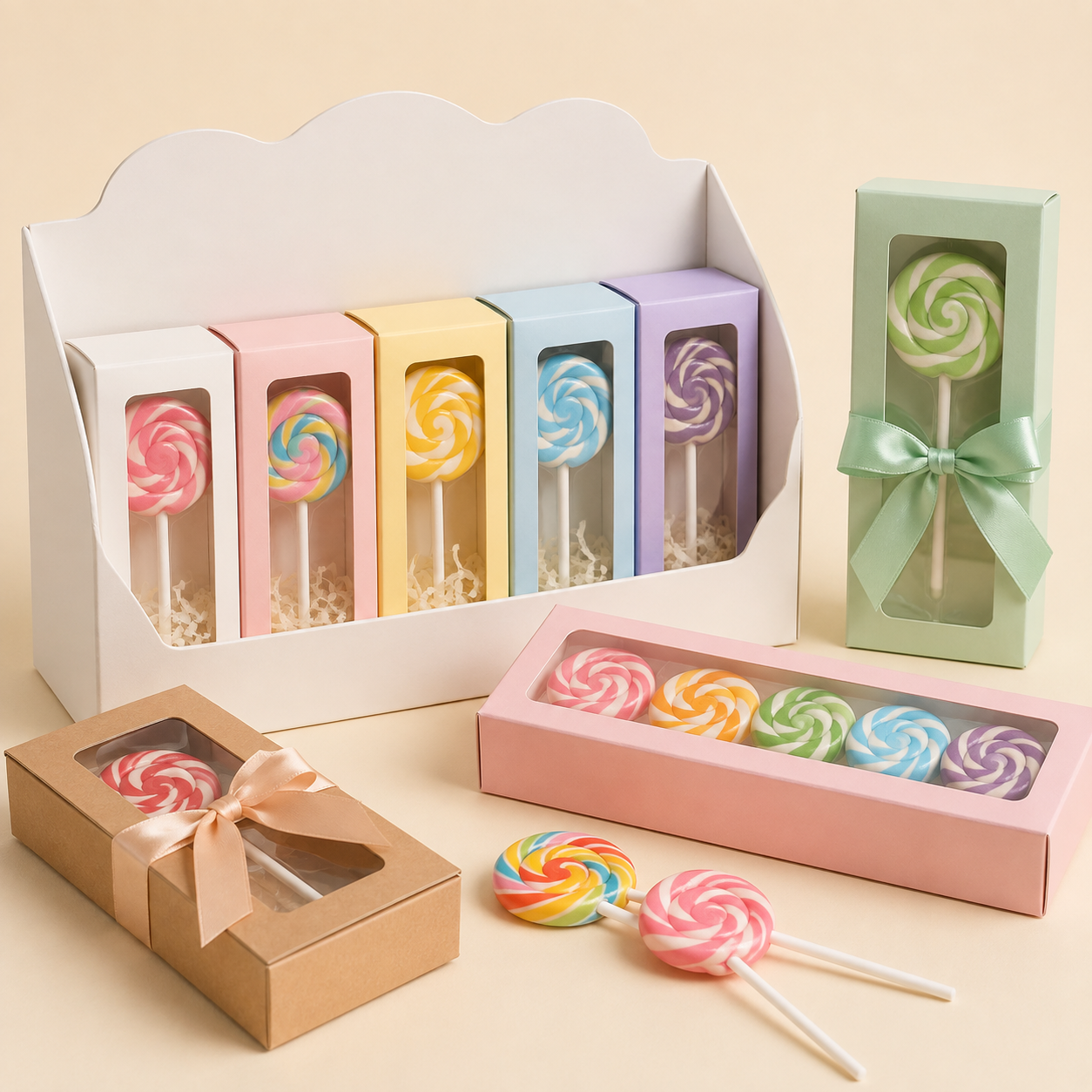 Lollipop Packaging Boxes