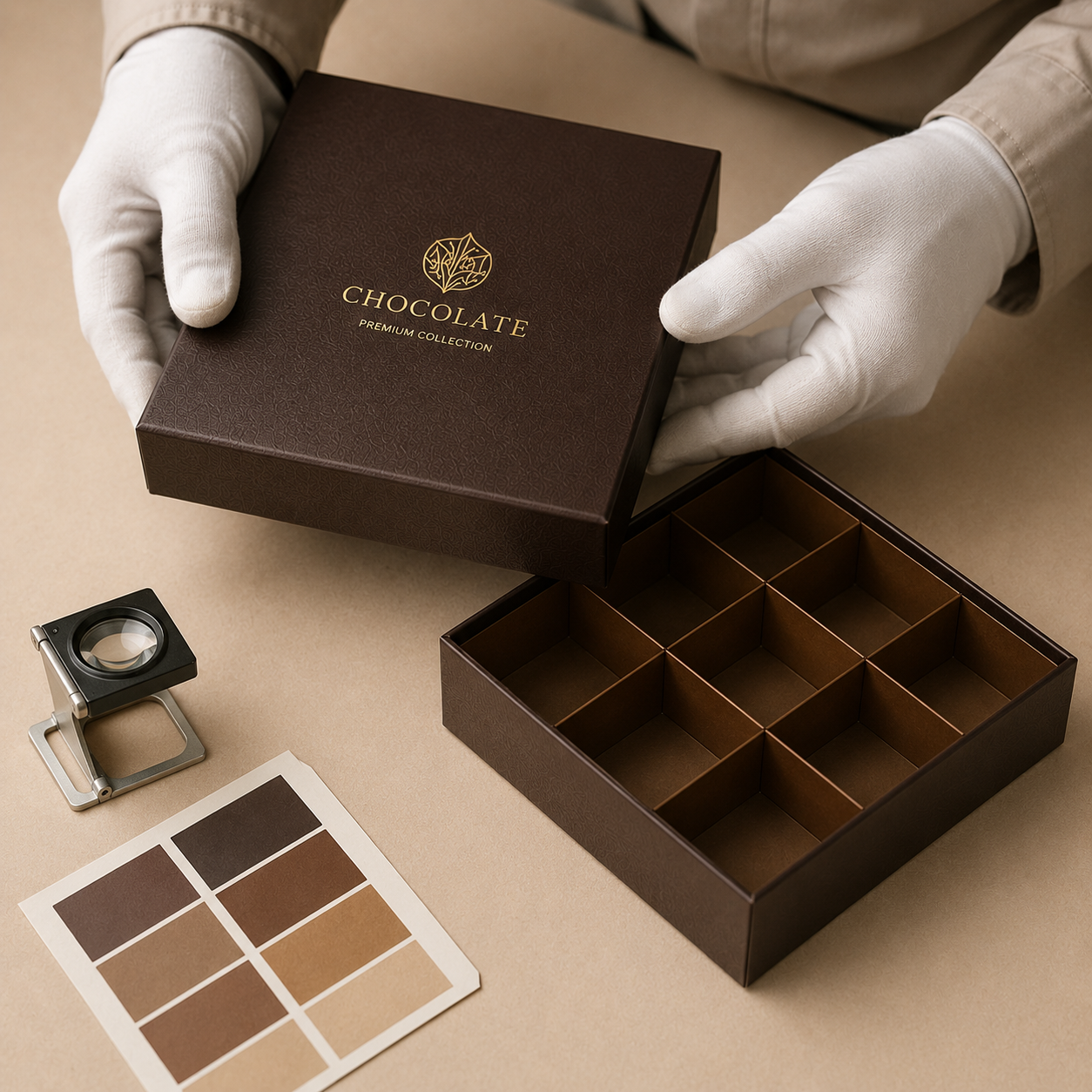 Chocolate Packaging Quality Inspection