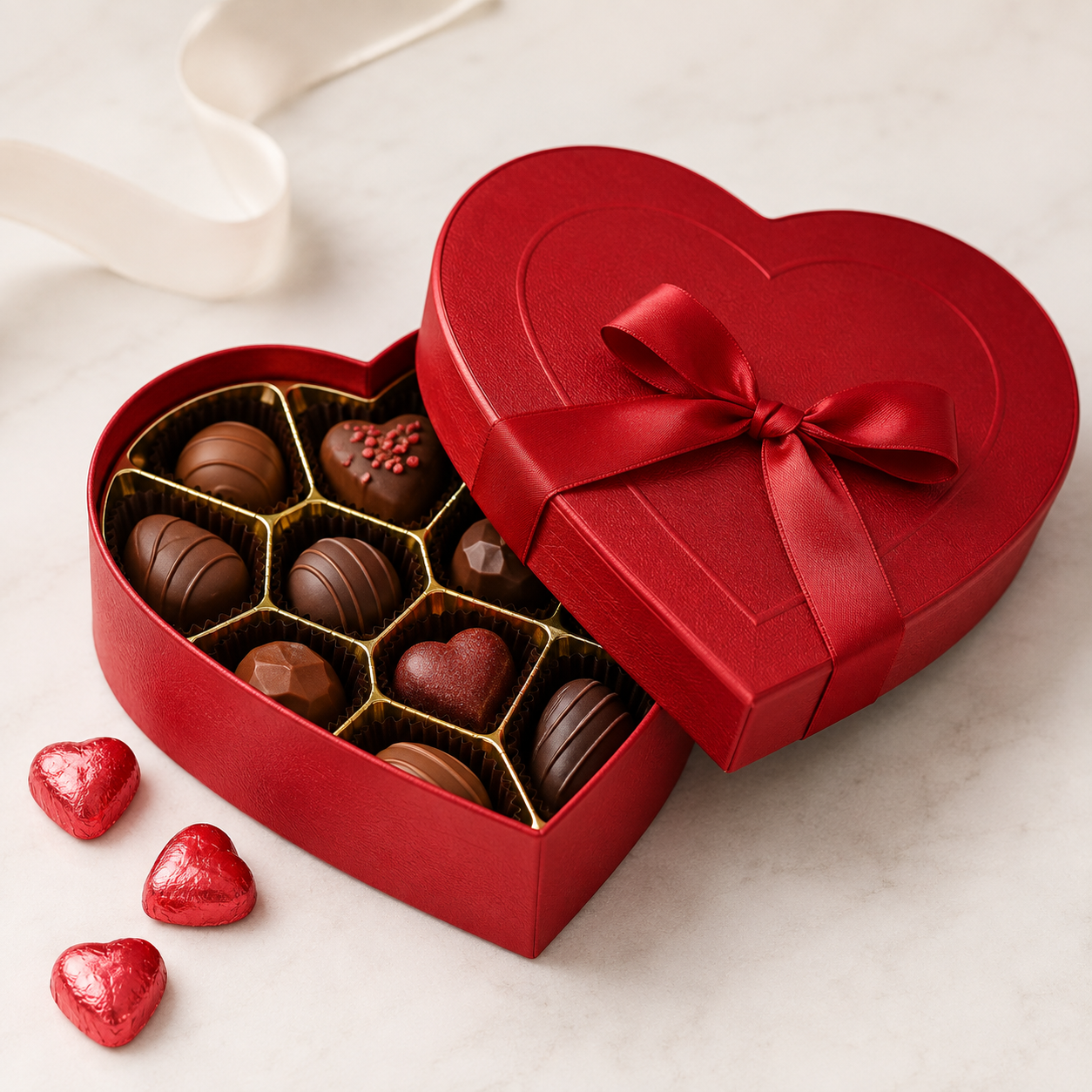 Valentine's candy boxes